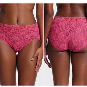 NEW Hanky Panky French Briefs Morning Glory Pink Size XS